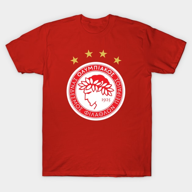 Olympiacos T-Shirt by Indie Pop